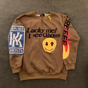 Kanye Lucky Me I See Ghosts Crew Neck Sweatshirt